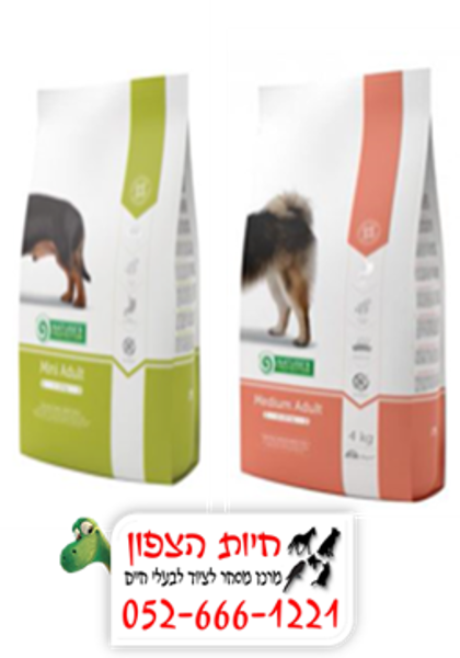 נייצ'ר פרוטקשן - מזון יבש לכלב בוגר גז בינוני 12 ק"ג 