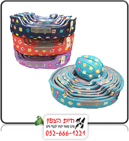 מיטת ספוג לכלב בגודל קטן עד בינוני 