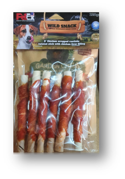 ווילד סנאק חטיף כבד סטיק לכלב פטאקס 120 גר'
