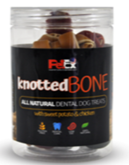 חטיף עצם קשר דנטלית יבש ומלא לניקוי השיניים פט אקס 300 גר' 